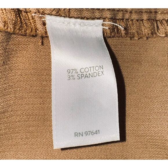 NEW J. Jill Pants Petite Large Dark Camel Corduroy Stretch Slim Light Academia - Picture 8 of 8